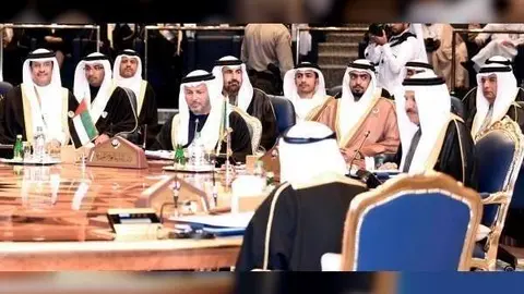 Un momento de la última cumbre del Consejo de Cooperación del Golfo, celebrada en Kuwait. (WAM)