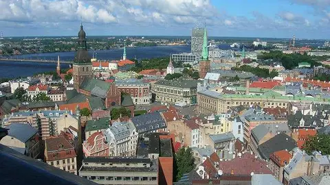 Una vista de Riga, Letonia. (Elchicogris, Flickr)