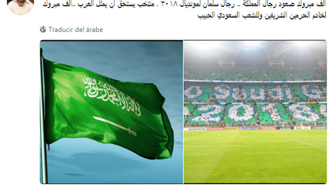 Este fue el tweet más compartido hasta el momento en 2017 en Oriente Medio.