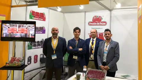Stand de Fresón de Palos en WOP Dubai. (Cedida)