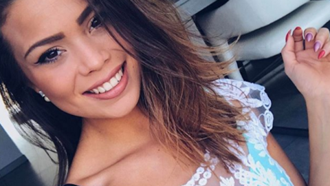 Una imagen reciente de la modelo holandesa Ivana Smit.