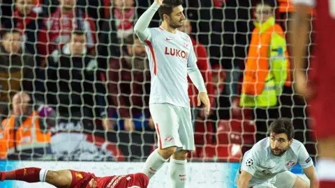 Una imagen del equipo Spartak de Moscú.