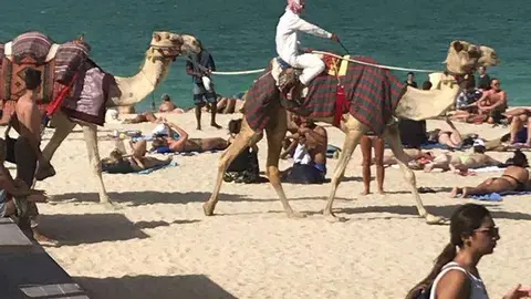 Una imagen de Jumeirah Beach Residence. (EL CORREO)