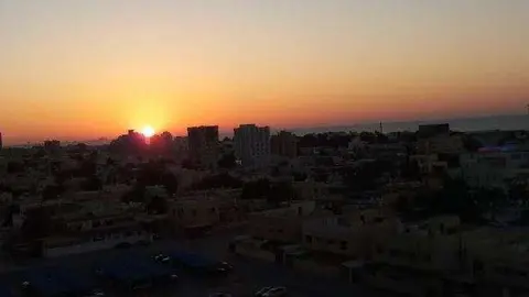 Puesta de sol en Ras Al Khaimah. (EL CORREO)