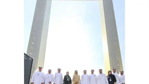 El Marco de Dubai. (Twitter)