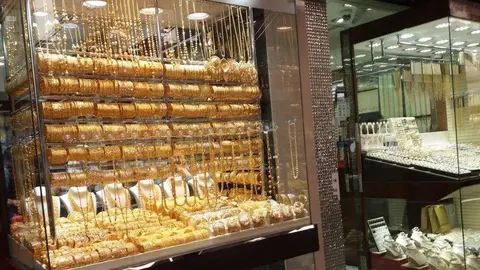 Una joyería en el Zoco del oro de Dubai. (EL CORREO)