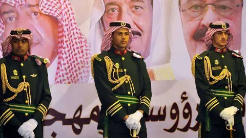 La Guardia Real de Arabia Saudita.