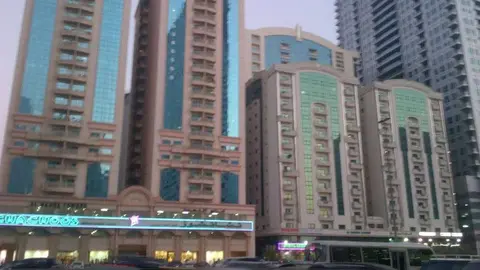 La zona de edificios residenciales de Al Nahda entre Dubai y Sharjah. (Fuente externa)