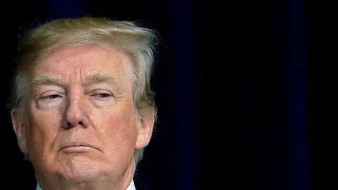 Donald Trump, presidente de Estados Unidos.