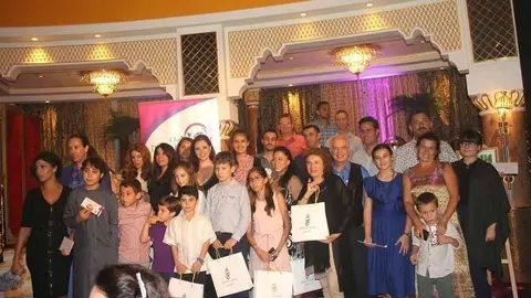 El iftar contó con música tradicional árabe en vivo, regalos y sorpresas. (Facebook Damas Latinas)