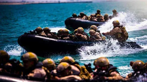 Militares de EAU durante unos ejercicios en Abu Dhabi.