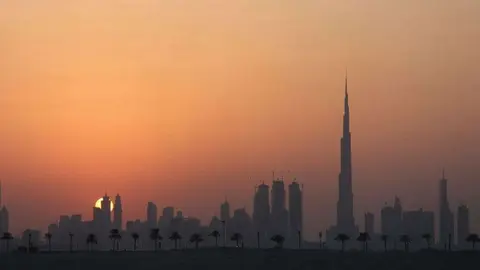 Atardecer en Dubai. (EL CORREO)