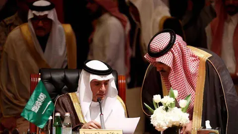 En la imagen de Reuters, un momento de la reunión.