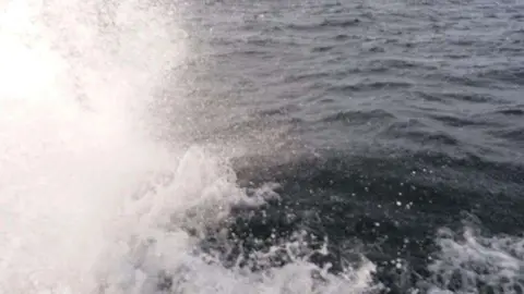 Oleaje en el Golfo de Omán. (EL CORREO)