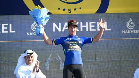 El holandés Dylan Groenewegen ha logrado la victoria en la primera etapa del Tour de Dubai. (Dubai Tour)
