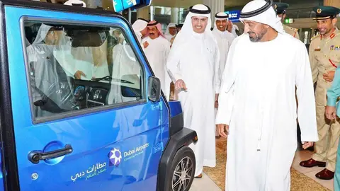 Sheikh Ahmed bin Saeed Al Maktoum, presidente de Dubai Airports. (WAM)