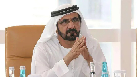 El jeque Mohammded bin Rashid Al Maktoum, gobernante de Dubai.