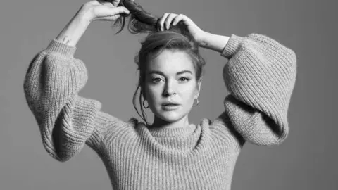 Lindsay Lohan fotografiada por W Magazine.