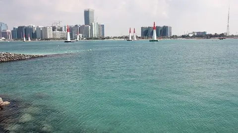 Imagen de la Corniche de Abu Dhabi. (EL CORREO)