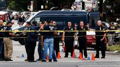 En la imagen de EFE, fuerzas de seguridad estadounidenses.