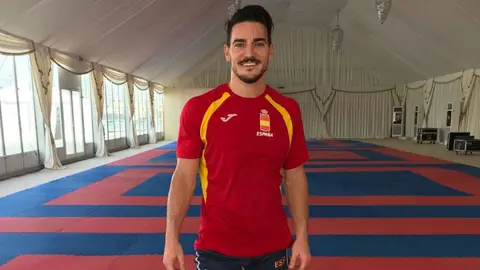 Damián Quintero, en Dubai.