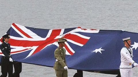 Miembros del Ejército australiano.
