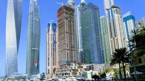 Una imagen de Dubai Marina. (EL CORREO)