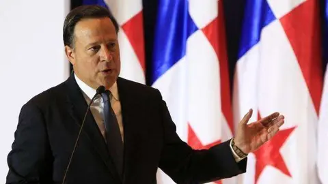 Juan Carlos Varela, presidente de Panamá.