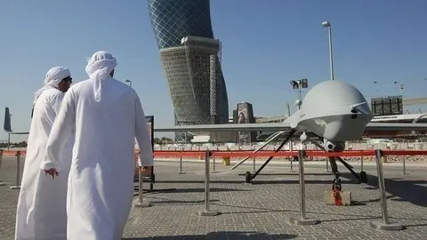 Una imagen de la Feria IDEX en Abu Dhabi de 2013.