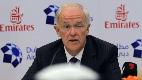 Tim Clark, presidente de Emirates Airline.