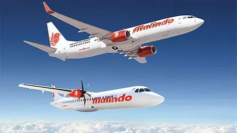 Aeronaves de Malindo Air.
