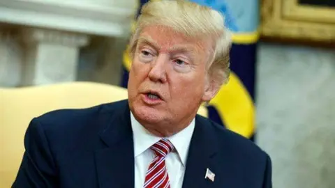 El presidente de Estados Unidos, Donald Trump.