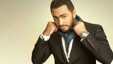 El cantante egipcio Tamer Hosny.