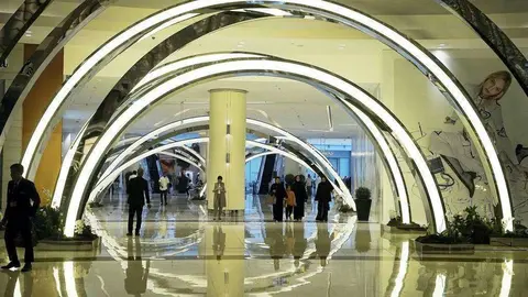 Una imagen de la nueva zona inaugurada en el Dubai Mall.