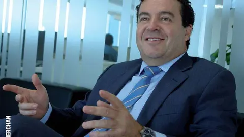 Jesús Sancho, en un momento de la entrevista. (MyMMerchan)