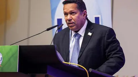 Ahmed Obaid bin Dagher, primer ministro de Yemen. (ITU, R.Farrell, Flickr)