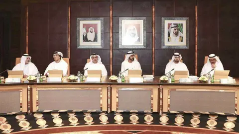 Reunión del Gabiente de Emiratos Árabes Unidos. (WAM)