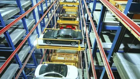 Uno de los aparcamientos automáticos desarrollados por MAG Royal Solutions. (MAG Royal Solutions)