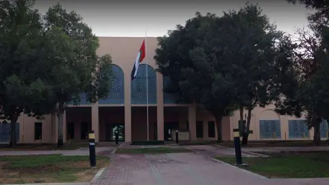 Una imagen del hospital en Al Dhaid en el emirato de Sharjah.