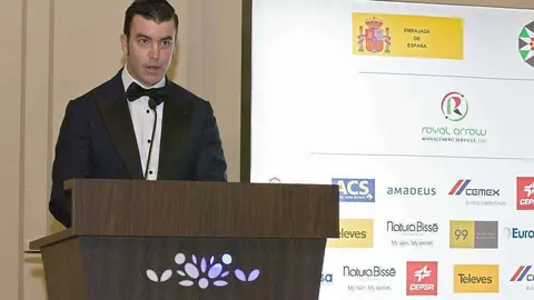 Guillermo Cobelo, presidente del Spanish Business Council, durante su intervención. (Richard Ramos)