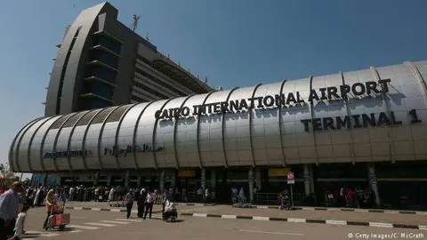 Una imagen del Aeropuerto Internacional de El Cairo, capital de Egipto. (Fuente externa)