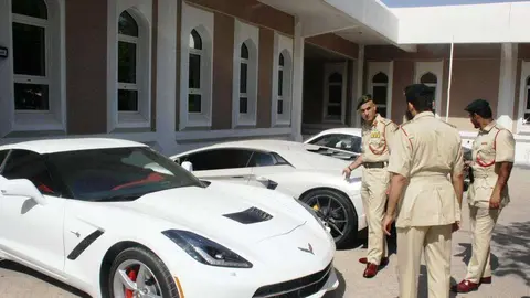 Policía de Dubai.