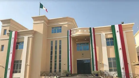 Sede la Embajada de México en Abu Dhabi. (Carlos Alberto NB / Google Maps)
