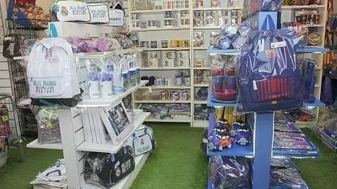 Una imagen de la tienda de La Liga. (EL CORREO)