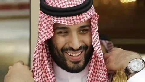 El príncipe heredero de Arabia Saudita, Mohammed bin Salman. 