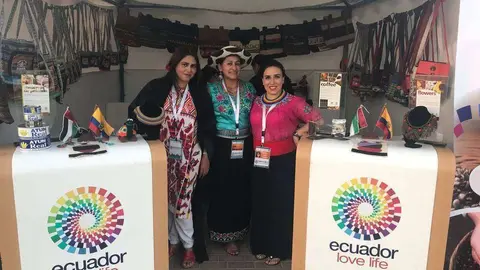 Pabellón de Ecuador en Fashunity 2018.