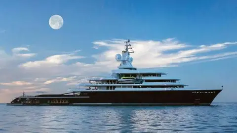 Una imagen del superyate 'Luna'.