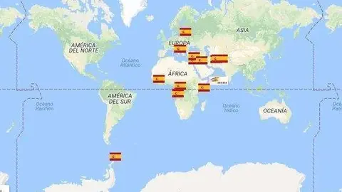 Misiones Internacionales españolas.