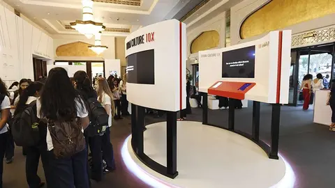 Stand de Dubai Culture en Arte Dubai. (Dubai Culture)