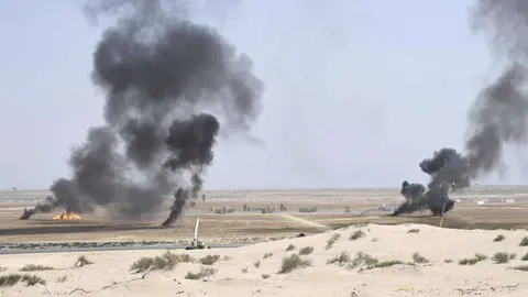 Fuerzas Armadas de Emiratos Árabes en un ejercicio militar. (WAM)